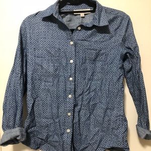 LOFT LONG SLEEVE DETAILED BLOUSE